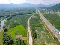 S204蒙山至金田公路正式投入试运营