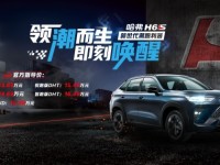 售价13.89万起，新世代潮跑利器——哈弗H6S