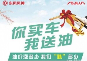 东风风神 柳州合盛“油礼相送”你买车我送油！