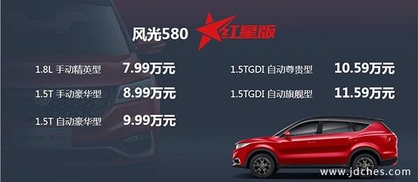 星的热爱▪超级都市SUV风光580红星版南宁站闪耀来袭