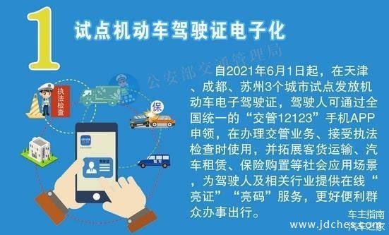 电子驾照真来了！6月1日开始实施，即将全国推广