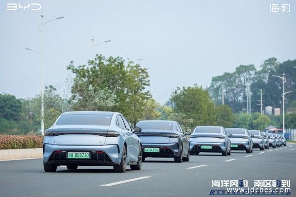 海洋风“豹” 南区”豹”到 比亚迪海豹广西媒体试驾会顺利举办